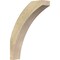 Ekena Millwork 6"W x 24"D x 32"H Thorton Rough Sawn Knee Brace, Douglas Fir BRC06X24X32THR00RDF - alternate 1